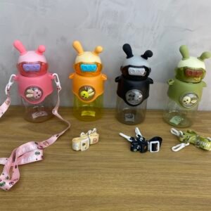 Garrafa Infantil Acrilico Orelhas 500ml