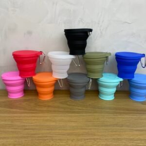 Copo Dobravel Com Tampa (WU-251)